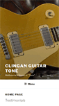 Mobile Screenshot of clinganguitars.com